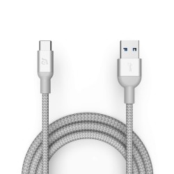 Adam Elements Casa M100+ USB 3.1 (USB-C to USB-A Cable) - Silver