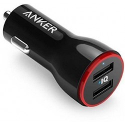Anker Powerdrive 4.8 Amp 2-Port Car Charger