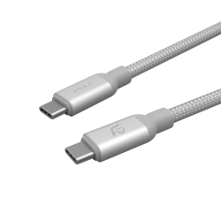 Adam Elements Casa C200 USB-C to USB-C 100W Charging Cable – Silver
