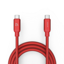 Adam Elements Casa C200 USB-C to USB-C 100W Charging Cable – Red