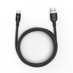 Adam Elements Casa M100+ USB 3.1 (USB-C to USB-A Cable) - Black