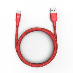 Adam Elements Casa M100+ USB 3.1 (USB-C to USB-A Cable) - Red