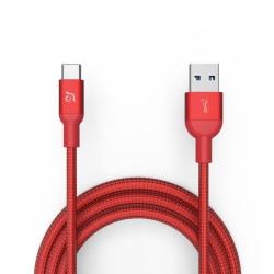 Adam Elements Casa M100+ USB 3.1 (USB-C to USB-A Cable) - Red