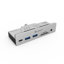 Adam Elements Casa Hub i8 USB-C 3.1 for iMac & iMac Pro – Silver