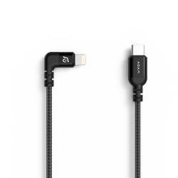 Adam Elements Peak II USB-C to Lightning Cable – 300cm, Black