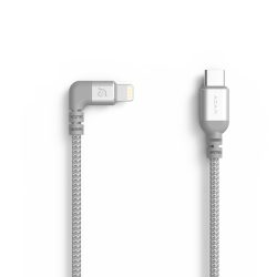 Adam Elements Peak II USB-C to Lightning Cable – 300cm, Silver