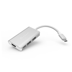 Adam Elements Casa Hub A01 USB-C 3.1 – 4 Port - Silver