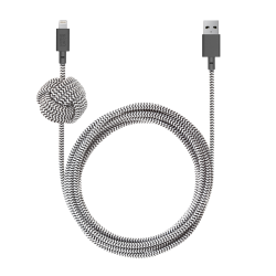 Native Union - Night Cable (USB-A to Lightning) – Zebra, 3m