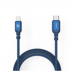 Adam Elements Peak II USB-C to Lightning Cable – Blue