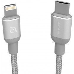 Adam Elements Peak II C200 USB-C to Lightning Cable - Silver