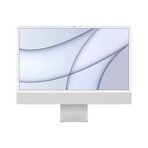 Apple iMac with M1 chip 24-inch 8‑core CPU and 8‑core GPU (256GB - Silver)