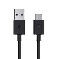 Belkin MIXIT 2.0 USB-A to USB-C Charge Cable - Black