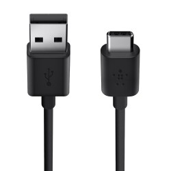 Belkin MIXIT 2.0 USB-A to USB-C Charge Cable - Black