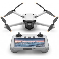 DJI Mini 3 Pro Fly More Kit Plus Combo 47Min Battery with RC Display Smart Remote  (249 Grams)