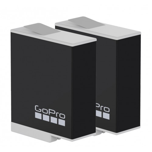 GoPro Enduro Battery 2 Pack for Hero 12 Black / Hero 11 Black / Hero 10 Black / Hero 9 Black