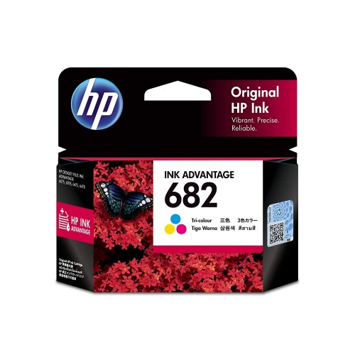 HP 682 Tri-Color Original Ink Advantage Cartridge