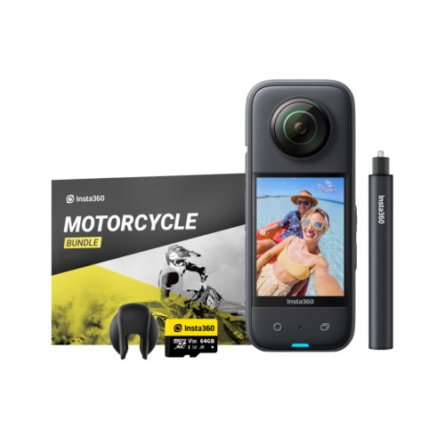 Insta360 X3 Pocket 360 Action Camera Bike Kit CINSAAQV - Adorama