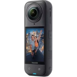 Insta360 X5 8K Camera, AI Auto Editing, Low Light, Replaceable Lens, 3-Hour Battery, Built-in Wind Guard, Stabilization, Triple AI Chip