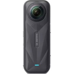 Insta360 X5 8K Camera, AI Auto Editing, Low Light, Replaceable Lens, 3-Hour Battery, Built-in Wind Guard, Stabilization, Triple AI Chip