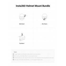 Insta360 Helmet Mount Bundle