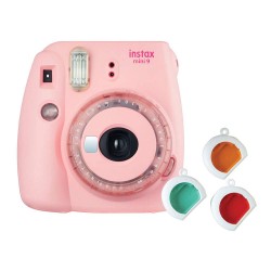 Instax mini 9 Camera - Clear Pink