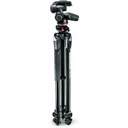 Manfrotto 290 Aluminium 3-Section Tripod Kit with 3-Way Head