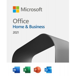 Microsoft Office Home and Business 2021 Lifetime Validity, One-Time Purchase (No Monthly Fees)
