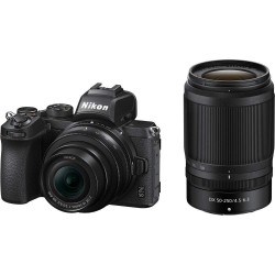 Nikon Z50 Mirrorless Camera (Body with Z DX 16-50mm & Z DX 50-250mm VR Lens)