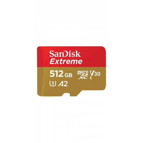 SanDisk Extreme MicroSD 512GB A2 190MB/s Ultra High Speed