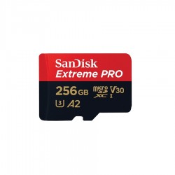 SanDisk Extreme Pro MicroSD 256GB A2 170MB/s Ultra High Speed for GoPro, Drone, Action Camera, Camera, Osmo