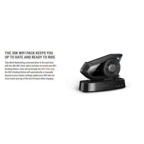 Sena 30k bluetooth online headset with wifi pack