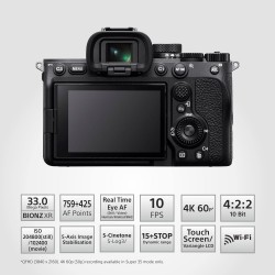 Sony Alpha A7M4 Mirrorless Camera Body ILCE-7M4