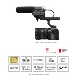 Sony FX 3 Cinema Line Full Frame Camera Body with Free Sony BC-QZ1 Charger