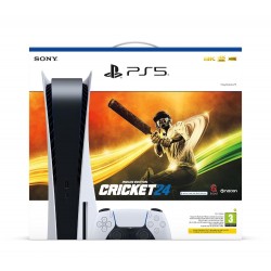 Sony PS5 Console with Cricket 24 Bundle 825GB SSD (India Warranty)
