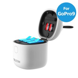 Telesin Allin Box Portable Storage Charger For GoPro Hero 9 Black