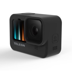 Telesin Black Silicone Soft Case Protector For GoPro 9