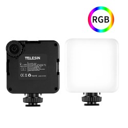 Telesin Mini RGB LED Video Light 2000mAh Portable Pocket Photographic Light