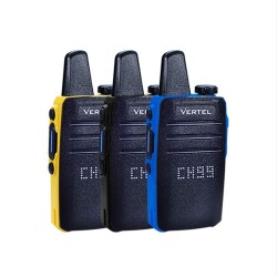 Vertel Team License Free Walkie Talkie - Blue