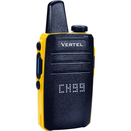 Vertel Team License Free Walkie Talkie - Yellow